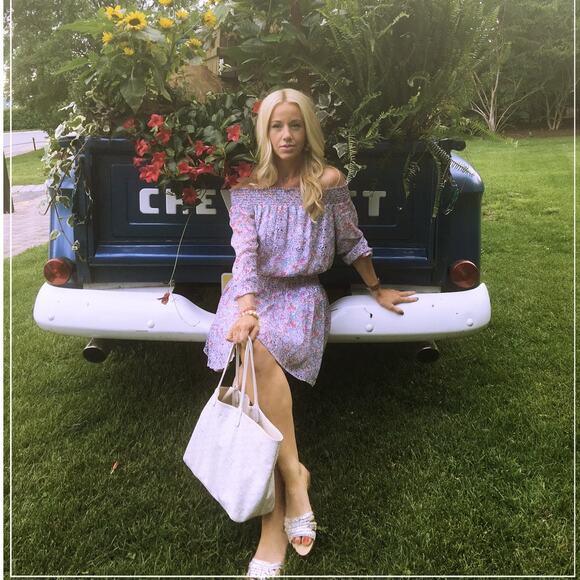 SHOSHANNA Boho Floral Rita Mini Dress 3228527 Smocked Waist 4 Small S NEW A line - Picture 1 of 6